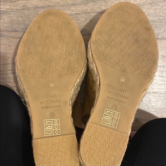 Stuart Weitzman Tan Wedge Sandals - Picture 5 of 5